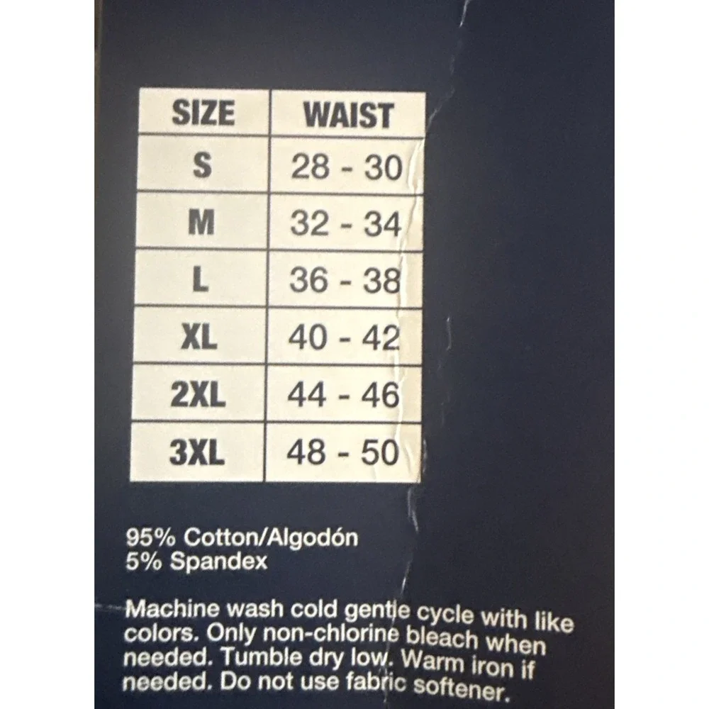 GEORGE Men's 2XL (44-46) Cotton Briefs Tag-Free Wicking Odor Control 6-Pack